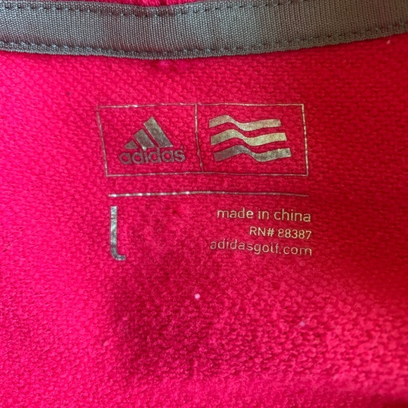 Adidas golf hoodie Pink gazelle embroidery - Picture 5 of 6